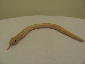 wooden wiggle snake