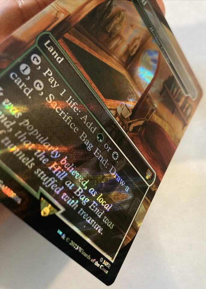 MTG Bag’s End SURGE FOIL Lord of the Rings Commander 396 NM - Image 3 of 4