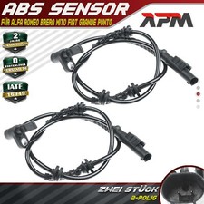 2x ABS Sensor Vorderachse L+R f&uuml;r Alfa Romeo Brera Mito Fiat Grande Punto Opel