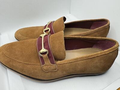 Walk London Raphael bar loafers in tan suede size 9 Walk London Raphael bar loafers in tan suede size 9 | eBay main image 4