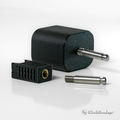 Selfbondage Frostlock Schwarz Eisschloss mit Segufix Pins - KlinikBondage