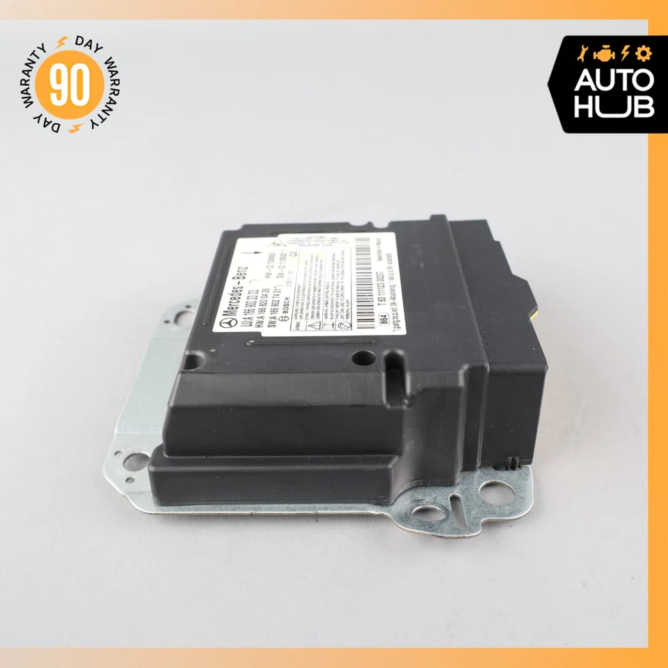 Mercedes W166 ML350 2012 bolsa de seguridad sensor SRS módulo de control 1669002003 OEM Foto 4 de 4