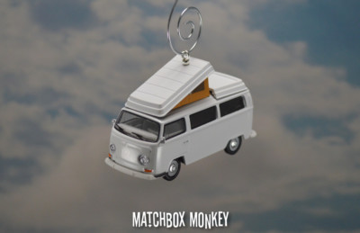 Volkswagen Samba Bus Camper VW T1 T2 Christmas Ornament Westfalia RV Bay Bulli