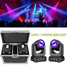 2X 150W LED Moving Head Lights 6 12Prism RGBW Gobo Beam Stage Light DJ Disco DMX
