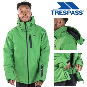 trespass green coat