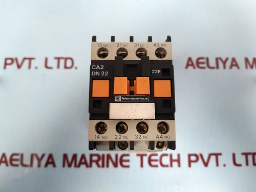 Lot De 2 Relais De Commande TELEMECANIQUE CA2 DN22-22E - 10A 24V Bobine - Occasion