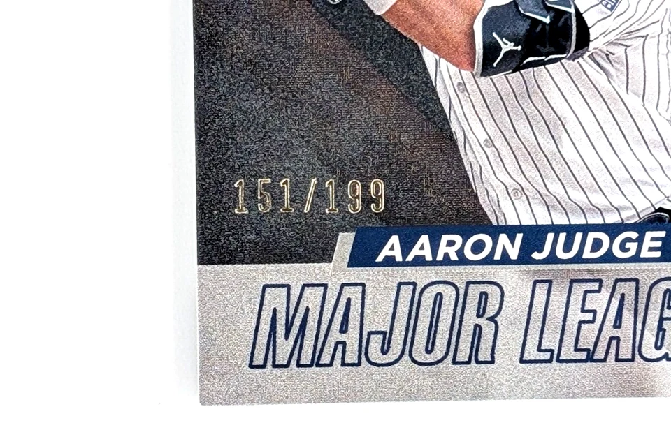 2024 Topps Update Aaron Judge Black 151/199 MLMU-AJ Major League Material - Image 2 of 3