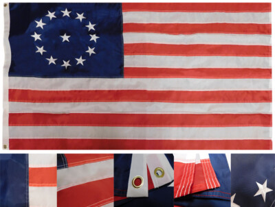 3X5 Cowpens Nylon Embroidered SEWN DOUBLE SIDED Flag BANNER Grommets
