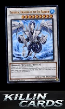 1st Edition Trishula, Dragon of the Ice Barrier DUDE-EN014 Ultra Rare Duel Devas