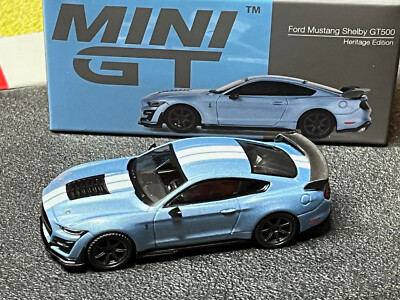 1/64 Mustang Shelby GT500 Heritage Edition MINI GT MGT00758-L OVP !