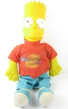 The Simpsons Vintage 1997 Poupée Bart Simpson Doll Peluche Hard Head Plush
