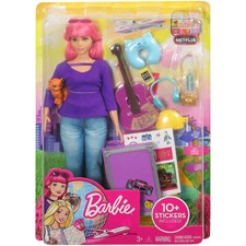 barbie doll travel set