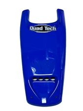 Quad Tech Front Blue Carbon Fiber Hood Scoop Honda TRX250R TRX 250R Full Bore