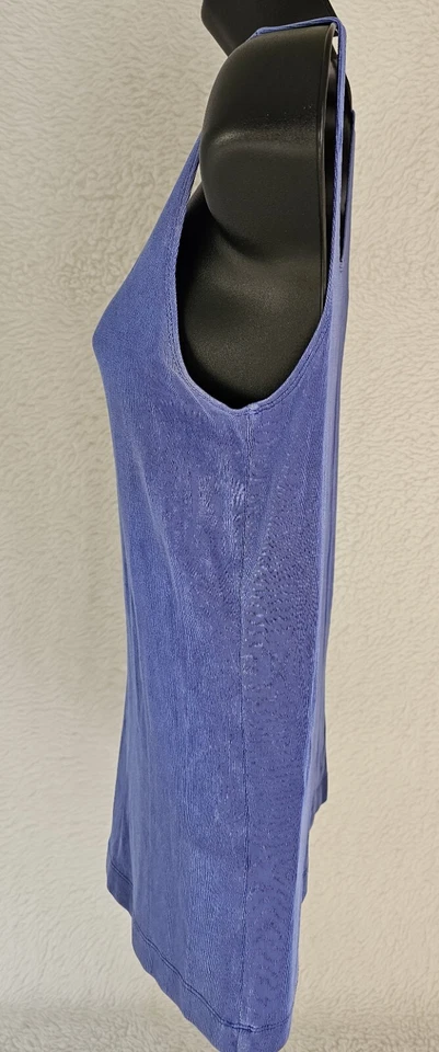 Camisa Blusa Top Chico's Travelers Mujer Talla 0 S Pequeña 4 Sin Mangas Cuello Redondo Foto 4 de 4