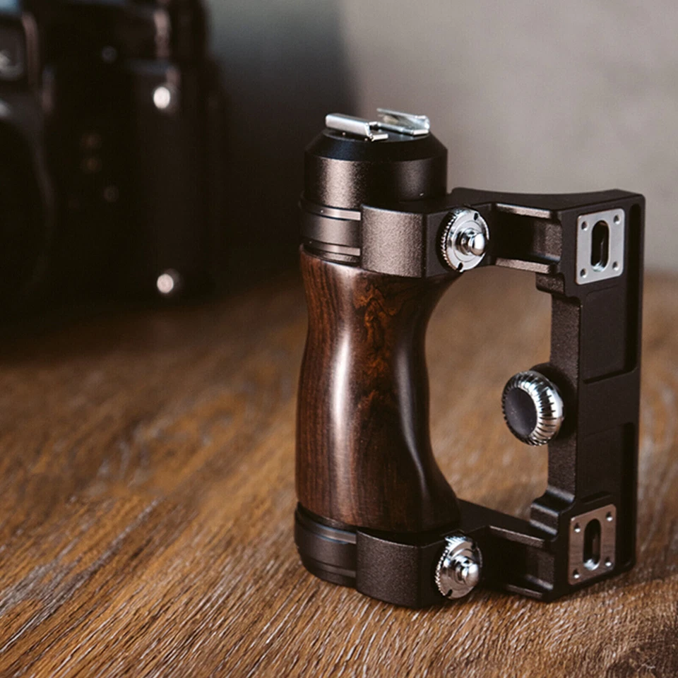 ¡NUEVO! Empuñadura de madera para cámara Pentax 67 6X7 II soporte de mango izquierdo US STOCSF Foto 3 de 4