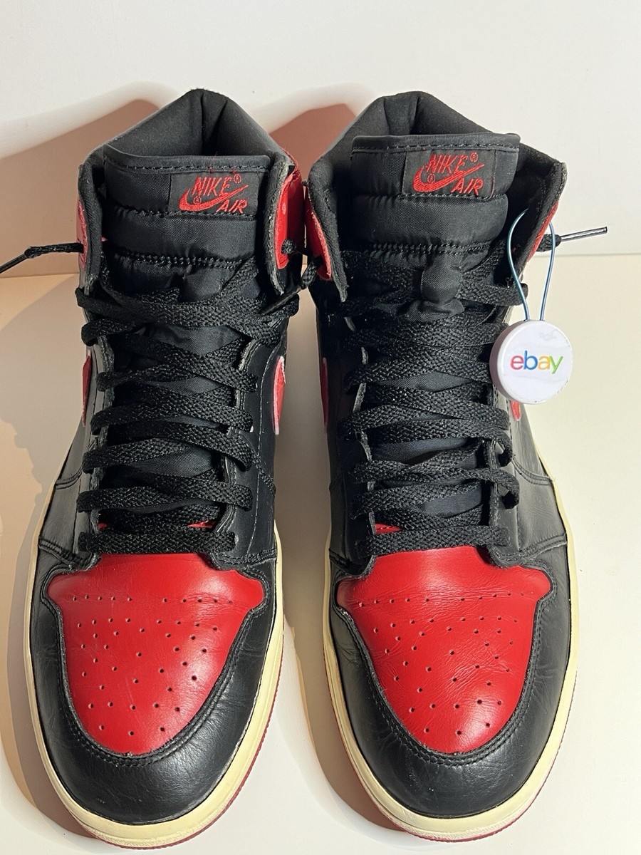 Size 12.5 - Air Jordan 1 Retro 2001 Bred for sale online | eBay Size 12.5 - Air Jordan 1 Retro 2001 Bred for sale online | eBay
