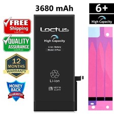 iPhone 6 Plus 3680mAh High Capacity Replacement Lithium Battery A1522 A1524 New