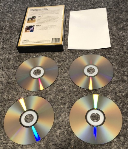 Problem Solving On the Ground & Under Saddle Parts 1-4 Set (DVD) Horse Training - Picture 2 of 2