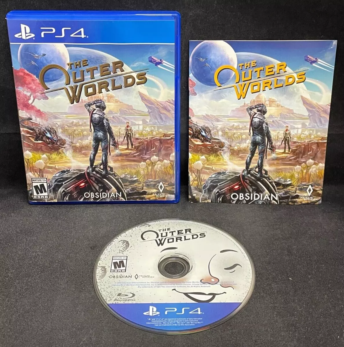 The Outer Worlds (PS4/ Playstation 4) Complete Tested 710425575150