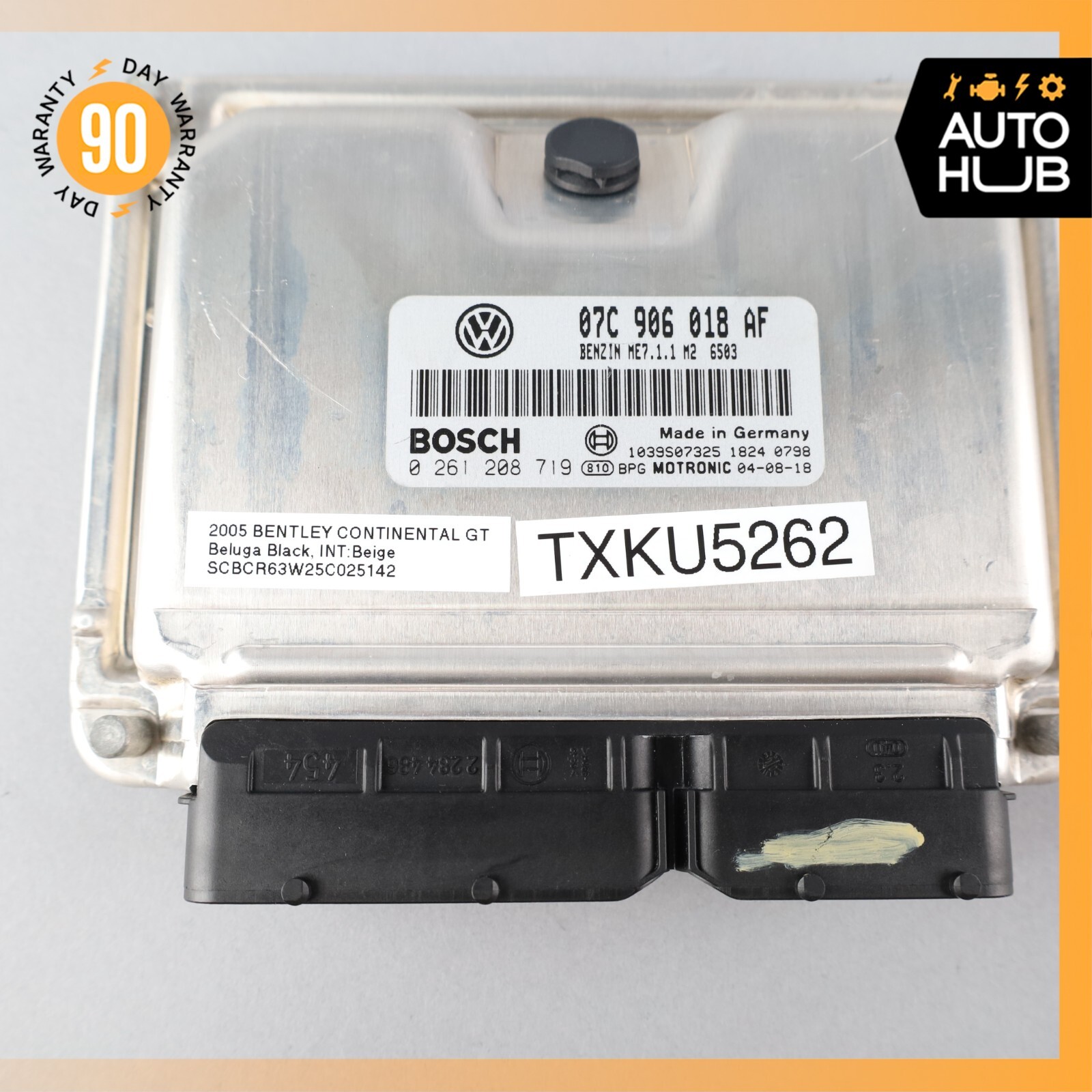 2005 Bentley Continental GT 6.0L W12 Engine Control Module ECU OEM 81k