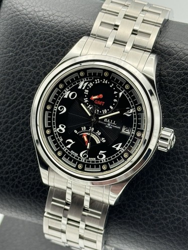 BALL TRAINMASTER VOYAGER GMT POWER RESERVE 1ST GENERATION 41MM SWISS AUTOMATIC! - 第 11/11 張圖片
