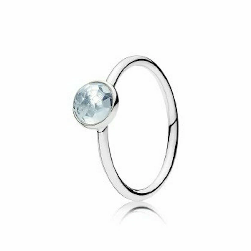 Pandora march deals birthstone ring