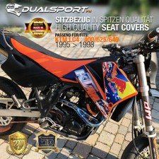 Seat cover, coprisedile adatto per KTM DUKE LC4 400,620,625,640 EGS 400 by DSFX