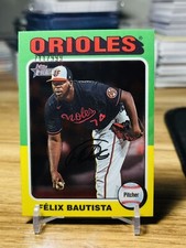 2024 Topps Heritage Felix Bautista Chrome SP /999 #36 