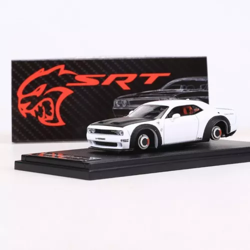 Fine Works FW 1:64 Dodge SRT Hellcat Demon Demon Alloy Car Diecast Model - Picture 6 of 26
