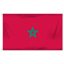 3X5ft MOROCCO FLAG MOROCCAN banner 150D polyester Brass Grommets