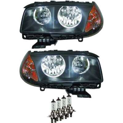 Scheinwerfer Set für BMW X3 04-06 mit Blinkergelb H7+H7 inkl. OSRAM Lampen HD7