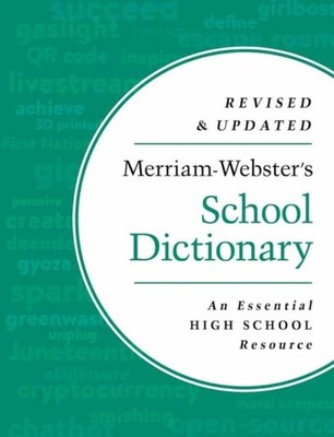 Merriam-Webster s School Dictionary by Merriam-Webster (Hardback Book)