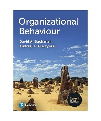 Organizational Behaviour, Buchanan, David A
