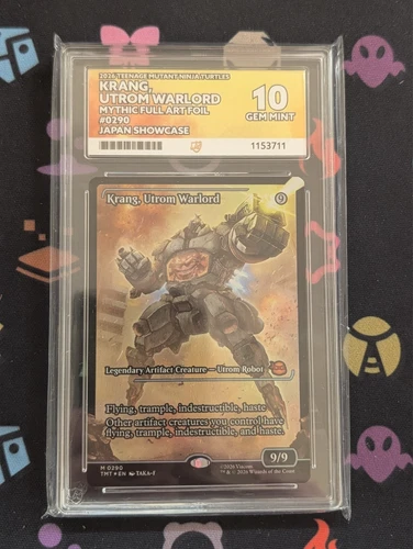 Krang [290] TMNT Mythic Full Art Foil Ace Grade 10
