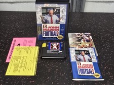 Vintage EA Sports John MADDEN 94 NFL Football Sega GENESIS Video Game COMPLETE