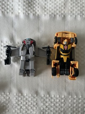 Transformers EarthSpark Tacticon Action Figures Lot of 2 Bumblebee Terran Twitch