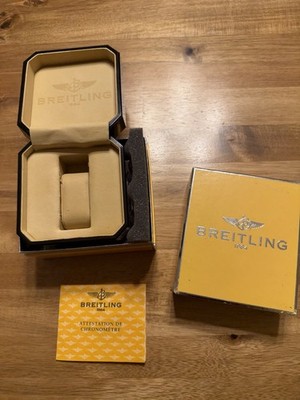 Genuine Breitling Watch Box Case Crosswind Navitimer SuperOcean Montbrillant Col