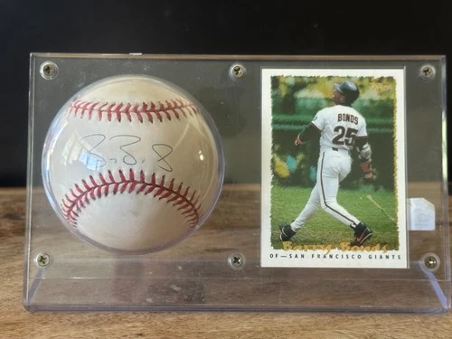 Barry Bonds Signed Autographed Rawlings Baseball Ball