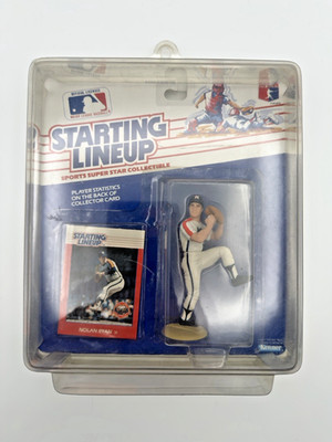 Rare New Mint 1988 Starting Lineup Nolan Ryan Houston Astros Plastic Case Card