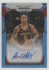 2019-20 Panini Prizm Draft Picks Carolina Blue 20/30 Amir Coffey #120 Auto e6p