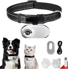 HD 1080P Cat Camera Collar with Video Record Wireless Mini Sport Cam,Small Actio