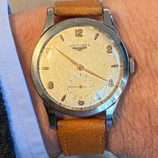 Orologio Longines Calatrava 1268z carica manuale Vintage watch 36 mm