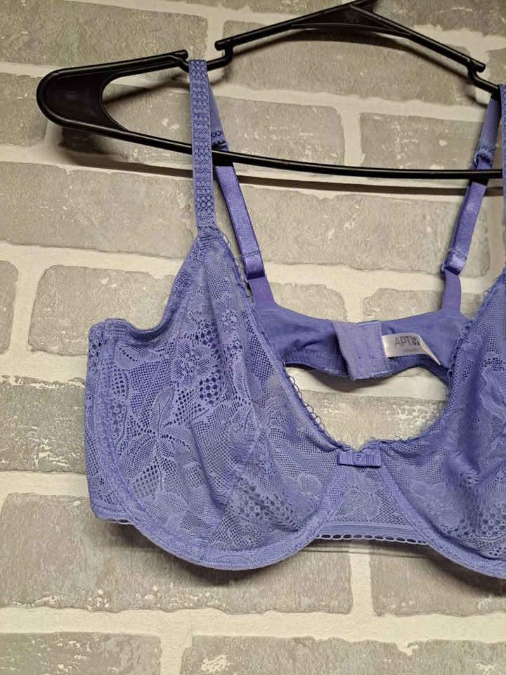 Apt. 9 Женщин кружева без подкладки каждый день элегантность бюстгальтер синий сексуальный женский бюстгальтер размер 36D - Изображение 2 из 4