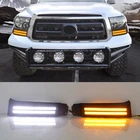 LED Daytime Running Light For 2007-2013 Toyota Tundra 2008-2017 Sequoia Fog Lamp