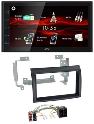 JVC USB Bluetooth MP3 DAB 2DIN Autoradio für Citroen Jumper Peugeot Boxer Fiat D - Bild 1 von 4