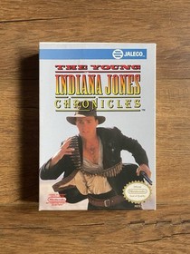 Young Indiana Jones Chronicles CIB Complete + Registration Nintendo NES