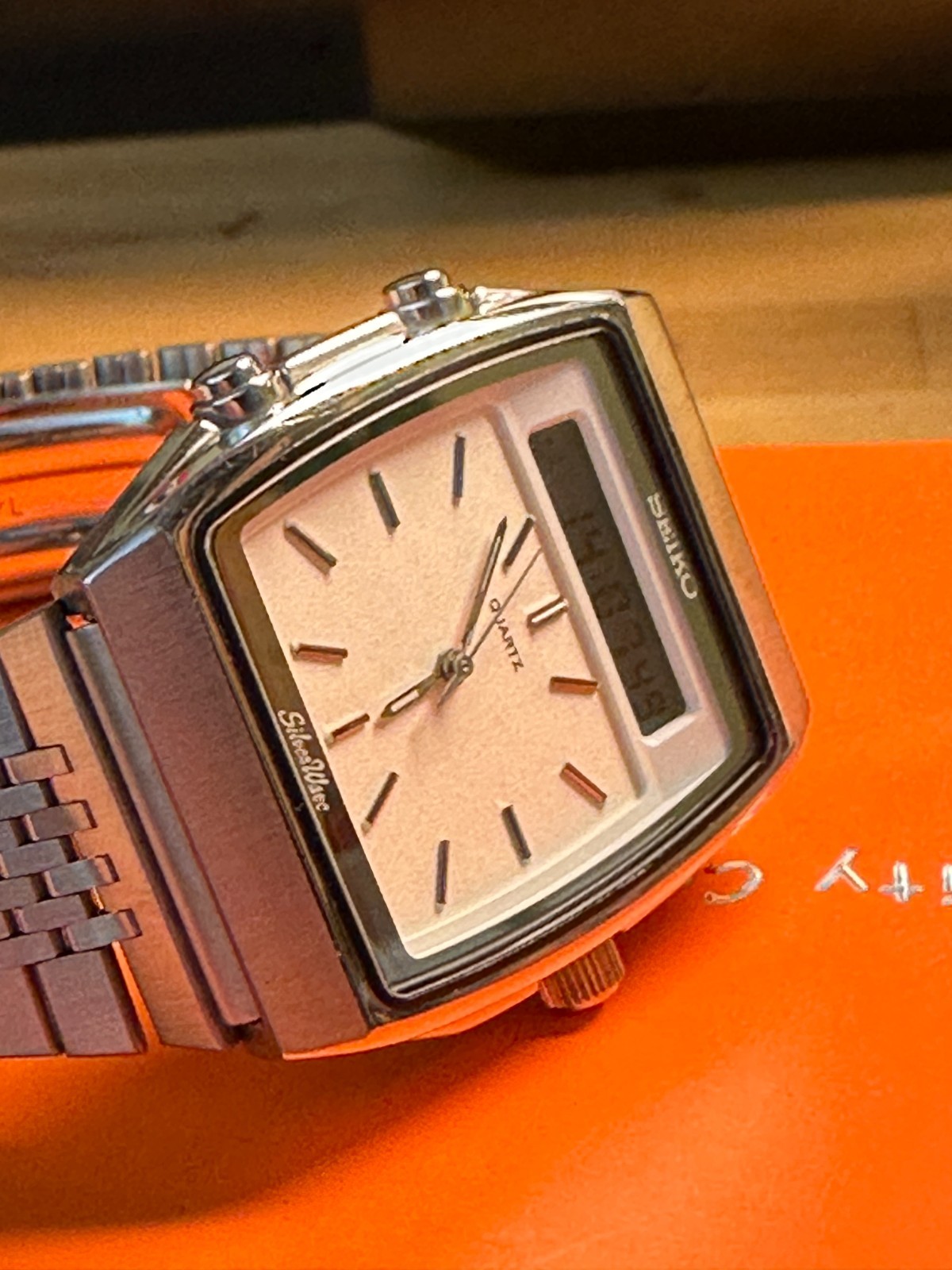 Watch Quartz Digi Alarm H557-5100 Seiko Vintage Ana Men’s - vintagewatches.pk