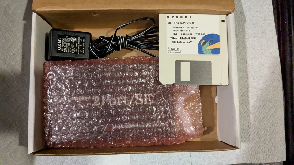 Music Quest MidiEngine 2Port/SE Pro MIDI interface w-AC adapter - Image 3 of 4