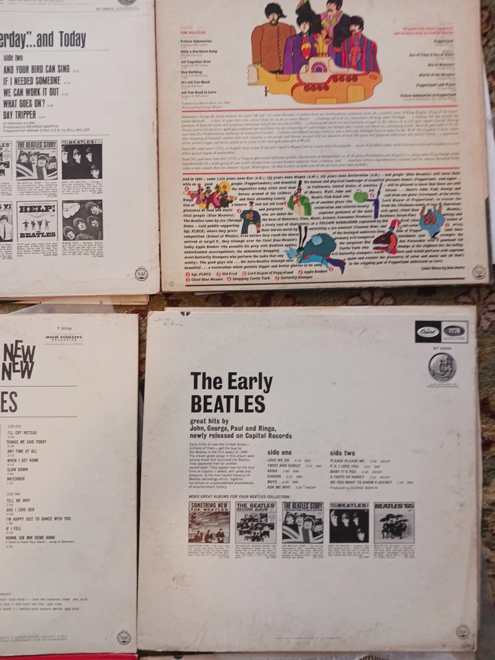 Beatles Vinyl Lot * 6 albums * Instant Collection * 3 X 1st press * VG + to EX - Image 4 of 4