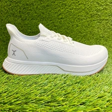 Flux Adapt Runner White Gum Mens Size 9 Womens Size 10.5 Athletic Barefoot Shoes